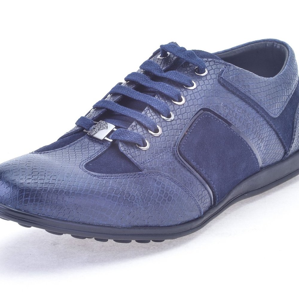 VERSACE COLLECTION MEN'S SNEAKERS WITH LACES